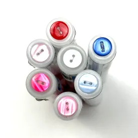 1/2" Shiny Plastic Buttons