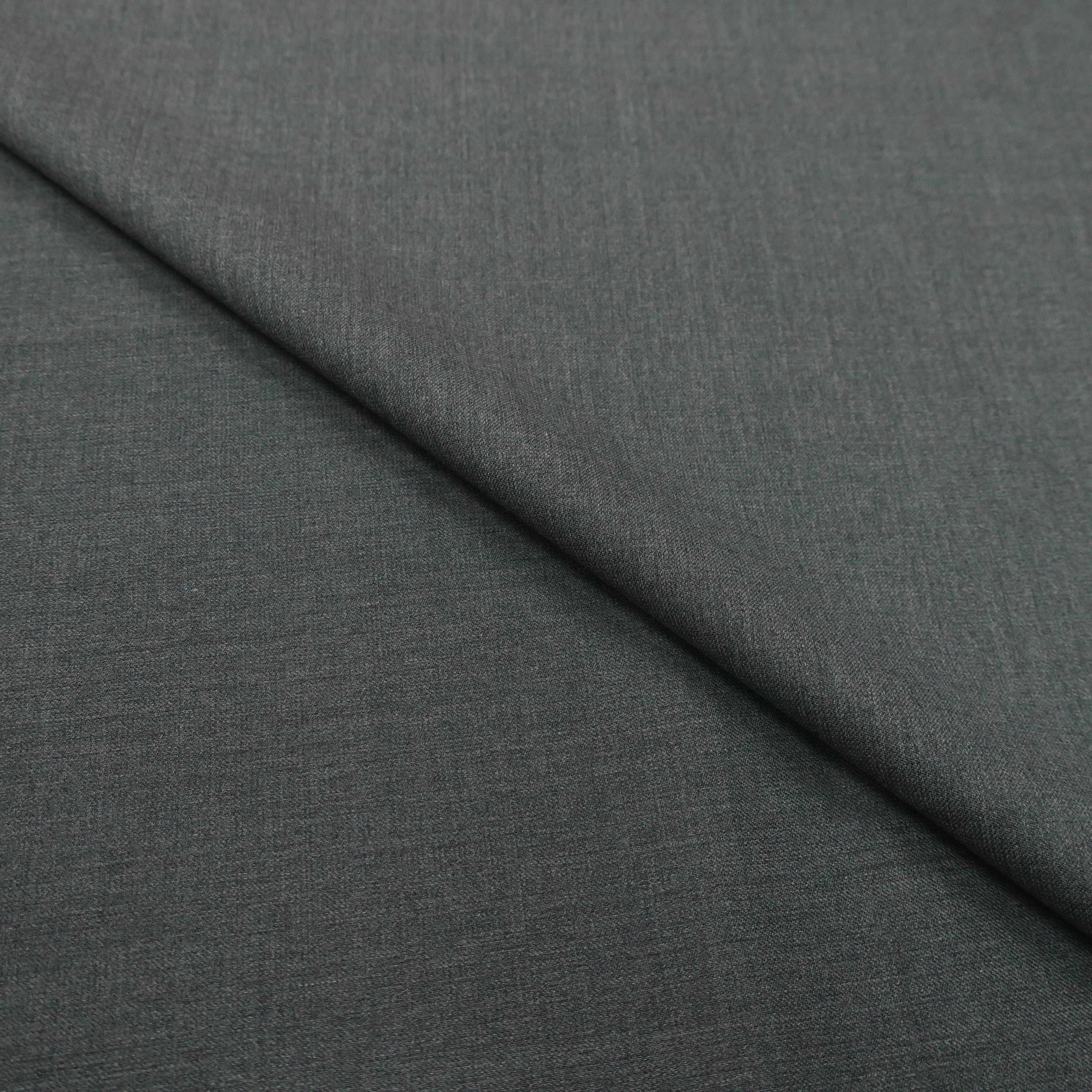 2.40 YDS Mountain Mist Grey 100% Wool Loro Piana Fabric