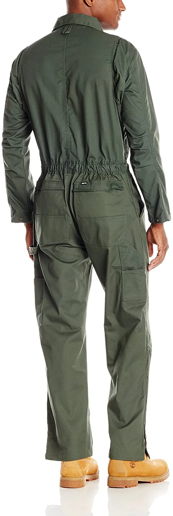 995.31 Deluxe Unlined Coverall, Zipper to Knee, Long Sleeve