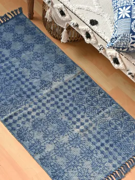 ACE-BLOCK PRINTED FLOOR RUNNER