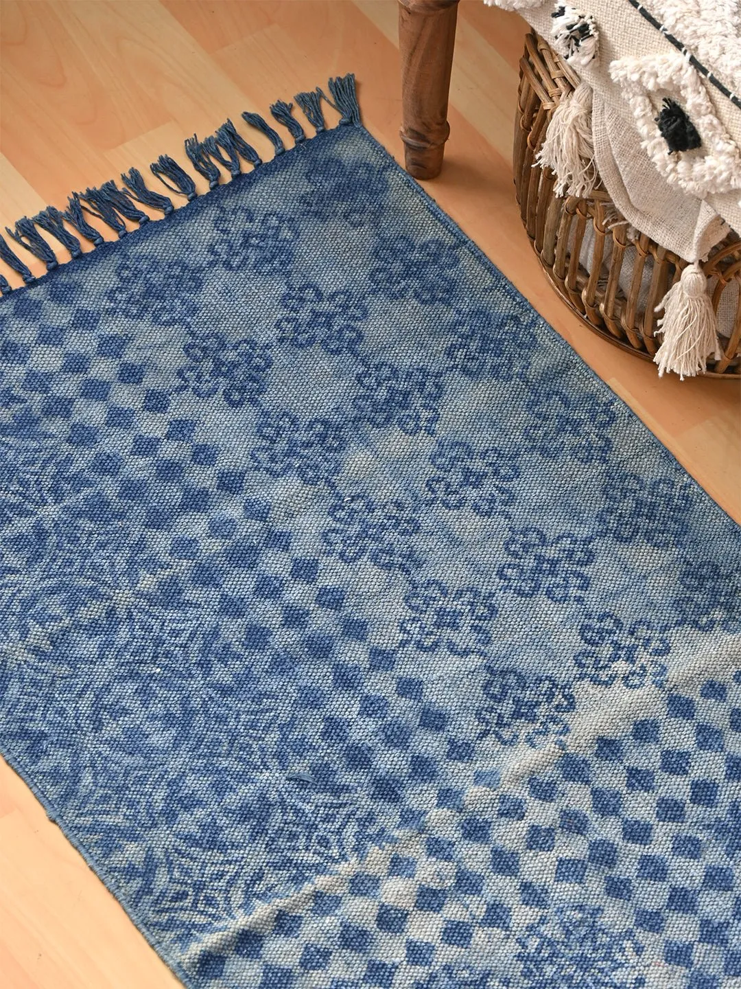 ACE-BLOCK PRINTED FLOOR RUNNER