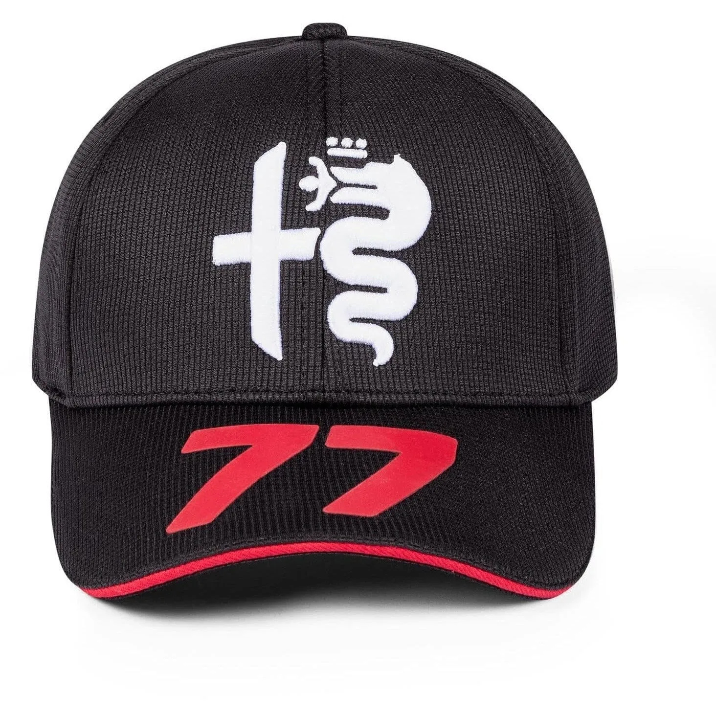 Alfa Romeo Racing F1 2023 Valtteri Bottas #77 Team Hat - Black