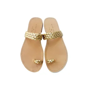 ANOU SANDALS ANTIQUE GOLD