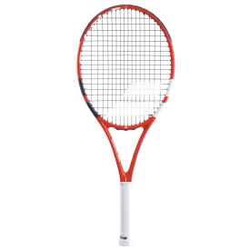 Babolat Strike JR 26 Prestrung Junior Tennis Racquet [White/Red]