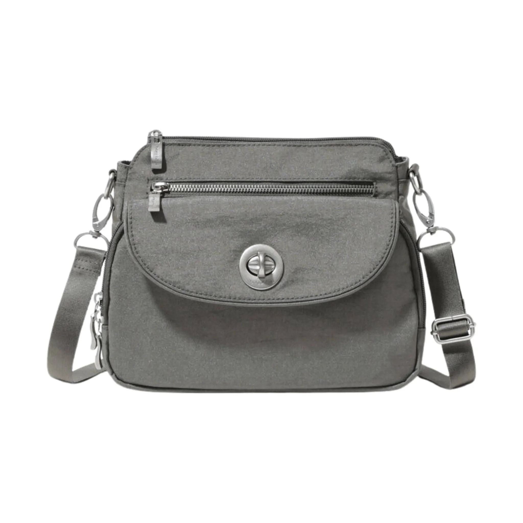 Baggallini Calais Crossbody Bag - Sterling Shimmer