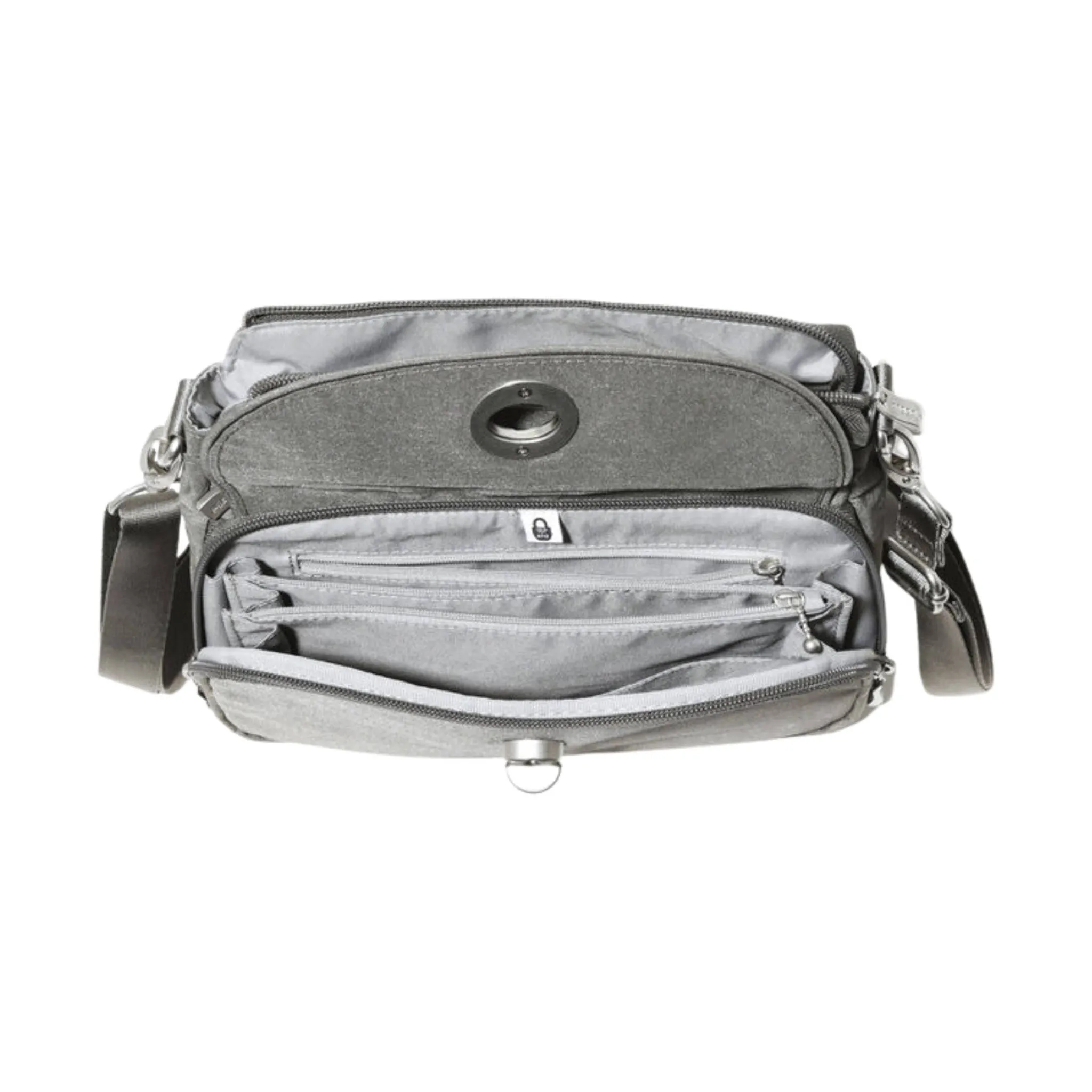 Baggallini Calais Crossbody Bag - Sterling Shimmer