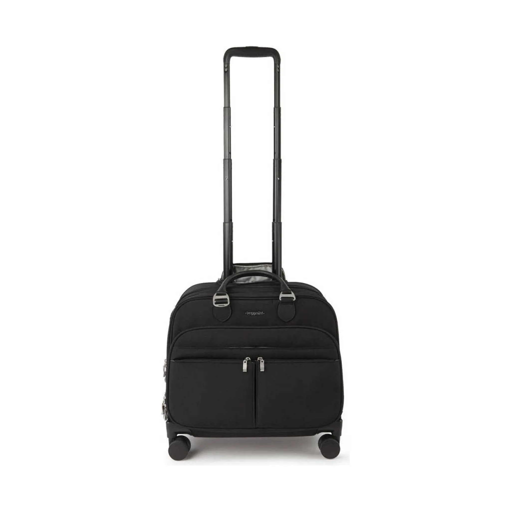 Baggallini Four Wheel Rolling Tote - Black