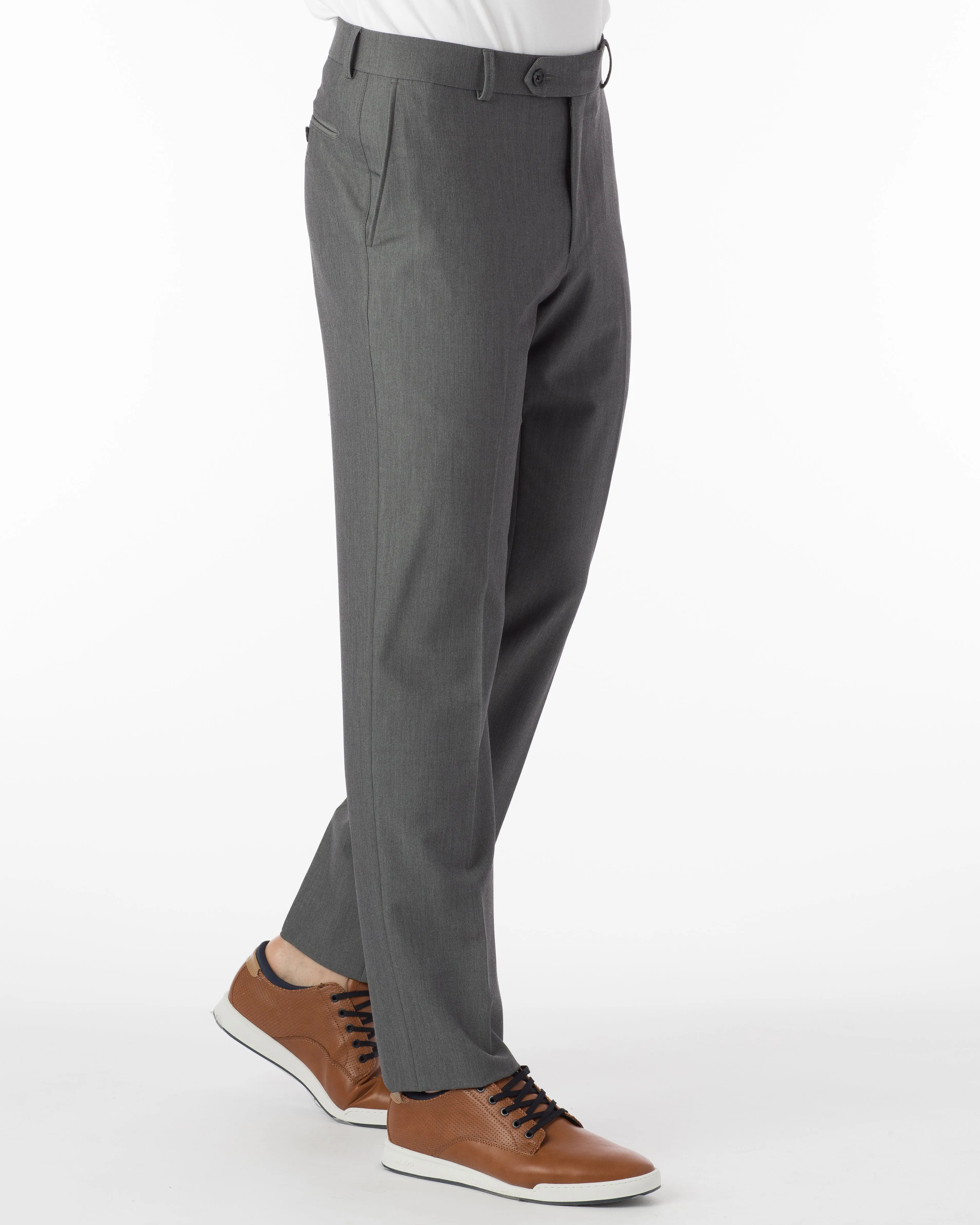 Ballin Pants - Soho Commuter Bi-Strech Gabardine - Mid Grey