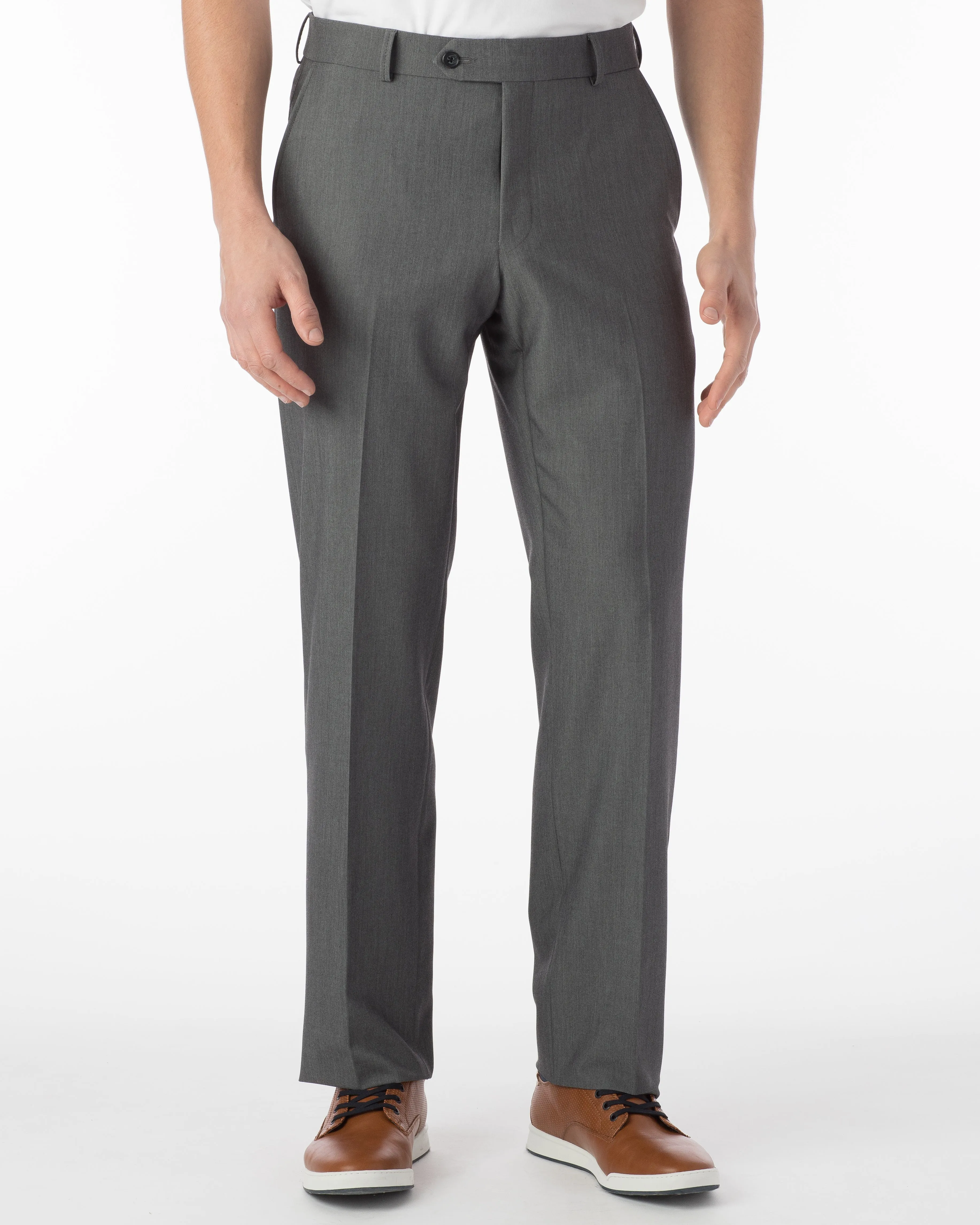 Ballin Pants - Soho Commuter Bi-Strech Gabardine - Mid Grey