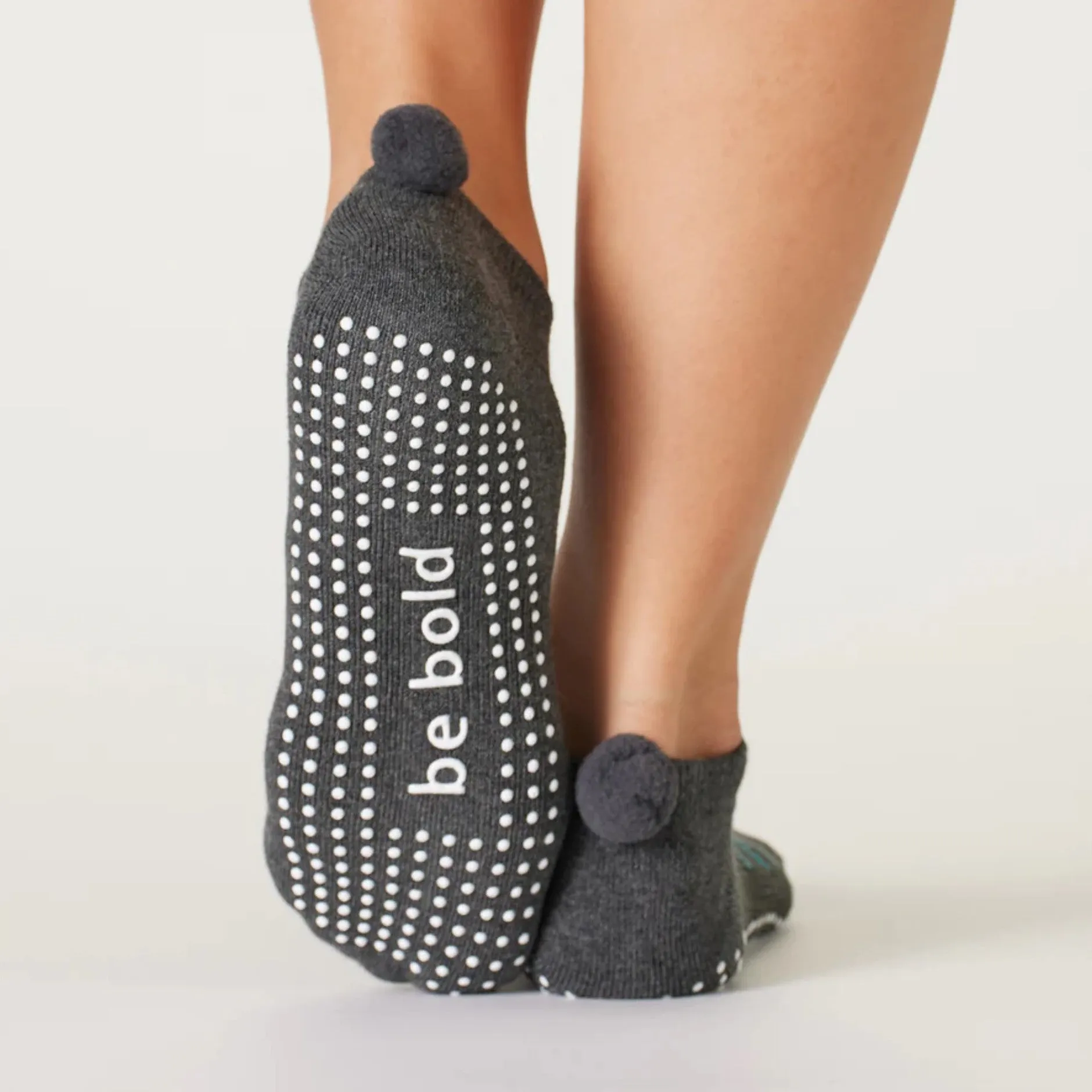 Be Bold - Sirius - POM POM Grip Socks (Barre / Pilates)