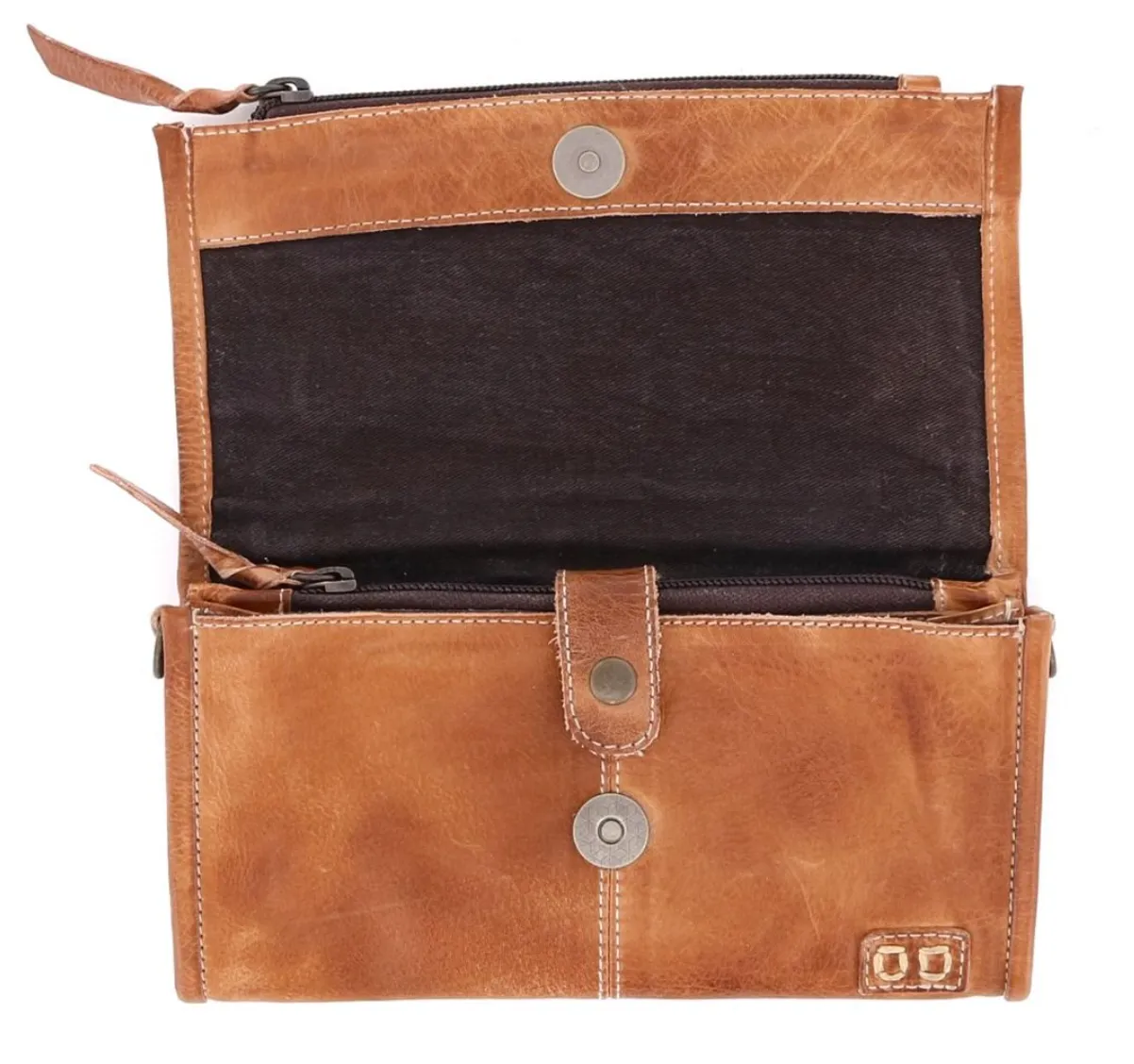 Bedstu Amina Crossbody Bag, Tan Rustic