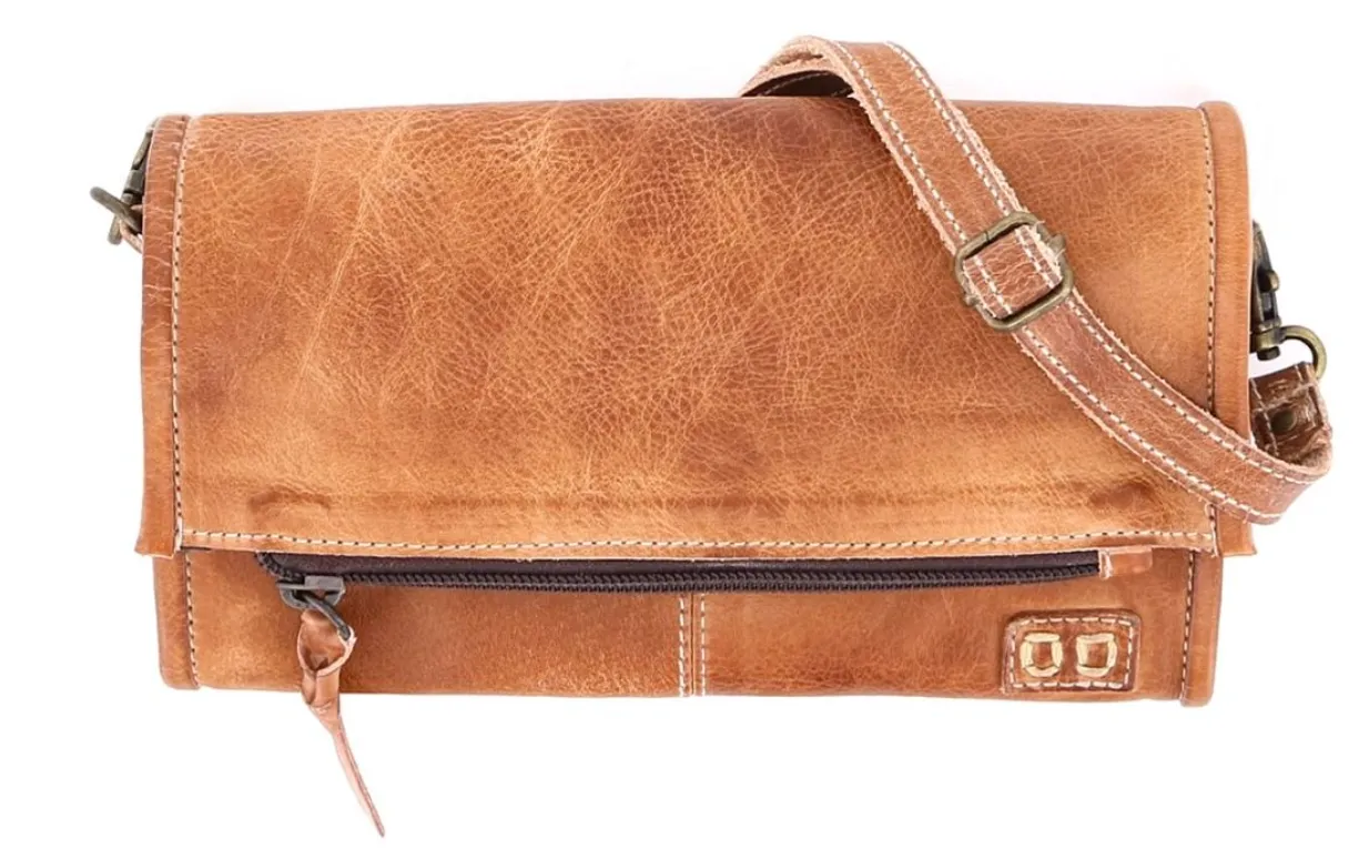 Bedstu Amina Crossbody Bag, Tan Rustic