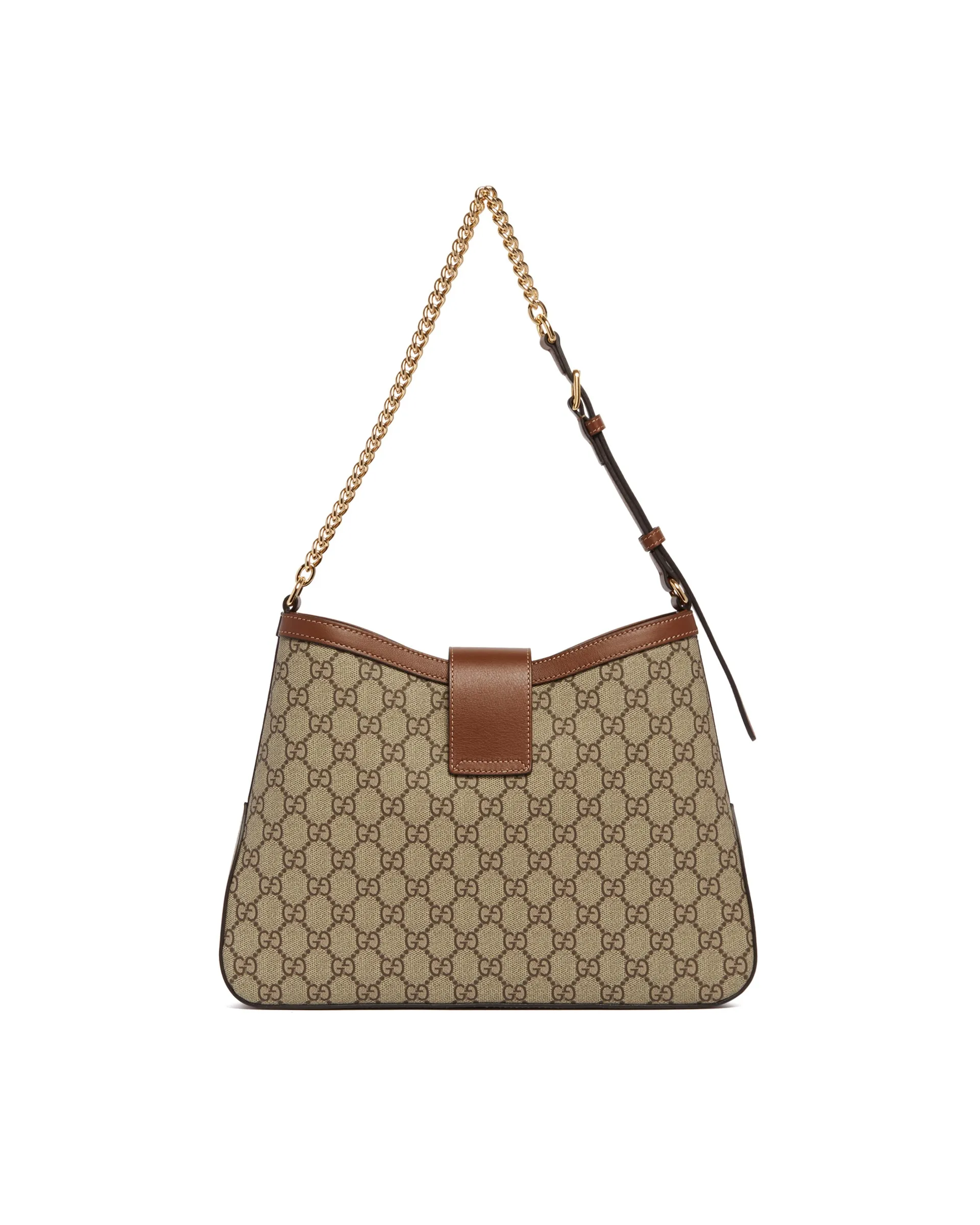 Beige Padlock GG Medium Bag