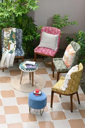 BERJALIN PRINTED CHAIR  - 4 Colors