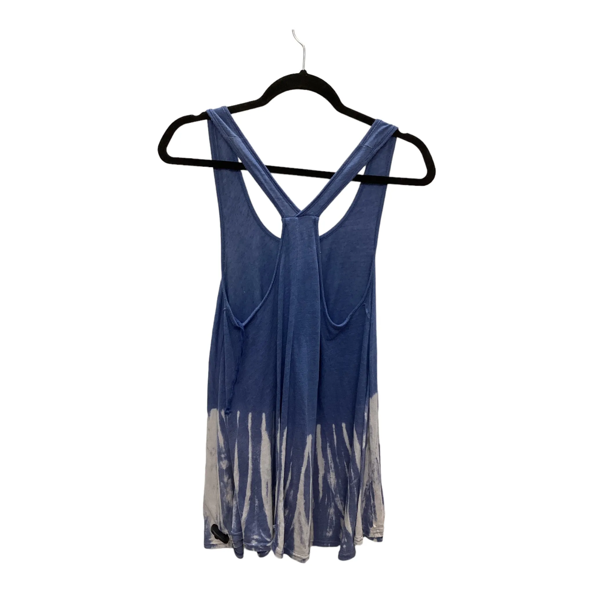 Blue & White Top Sleeveless We The Free, Size S