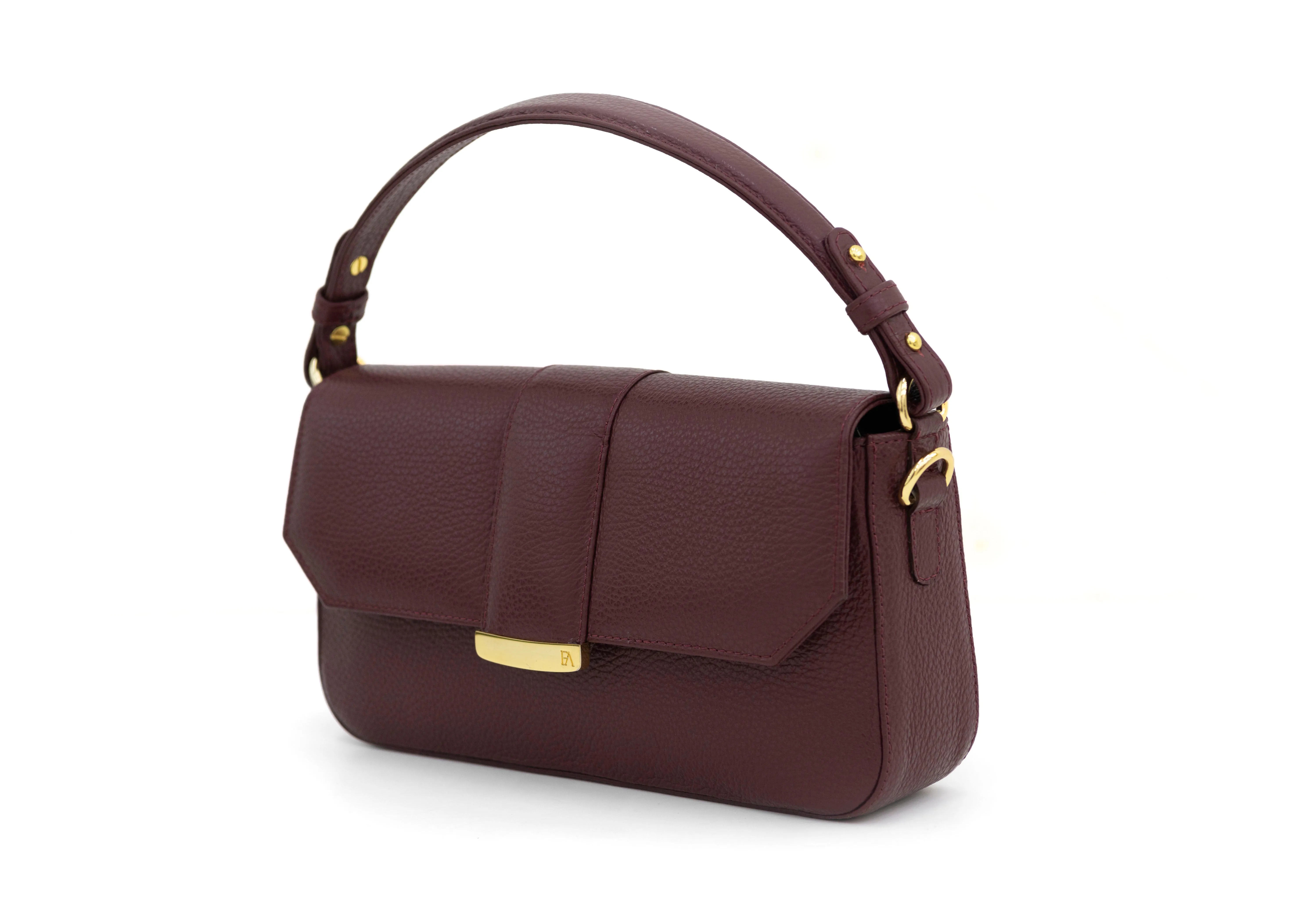 Bordeaux Lamia Shoulder Bag