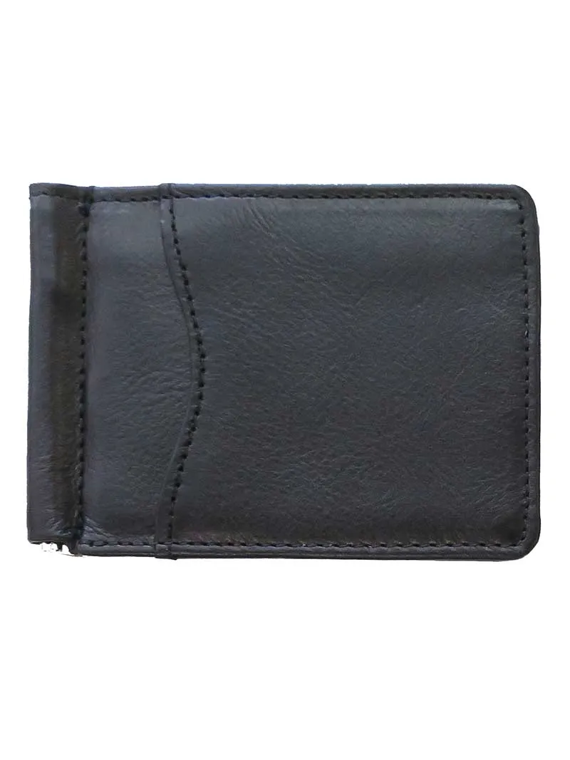 Brighton E70113 E70118 Carnegie Moneyclip Leather Wallets Black Or Brown