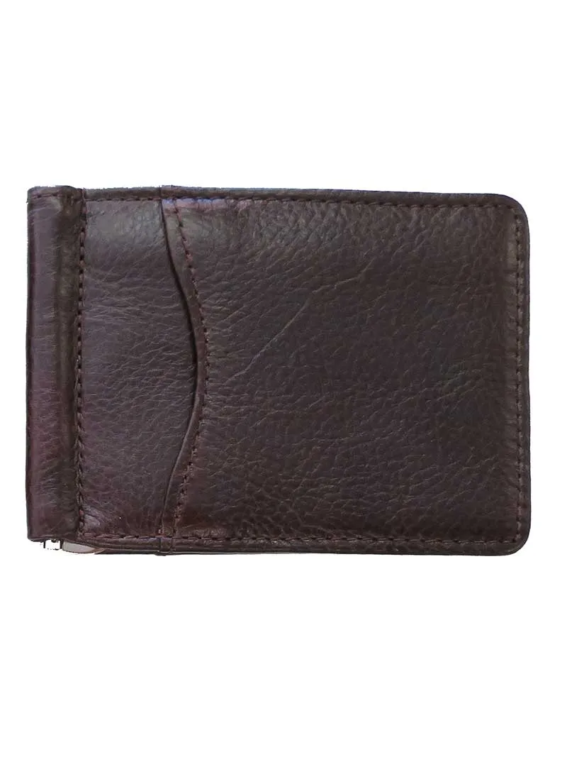 Brighton E70113 E70118 Carnegie Moneyclip Leather Wallets Black Or Brown