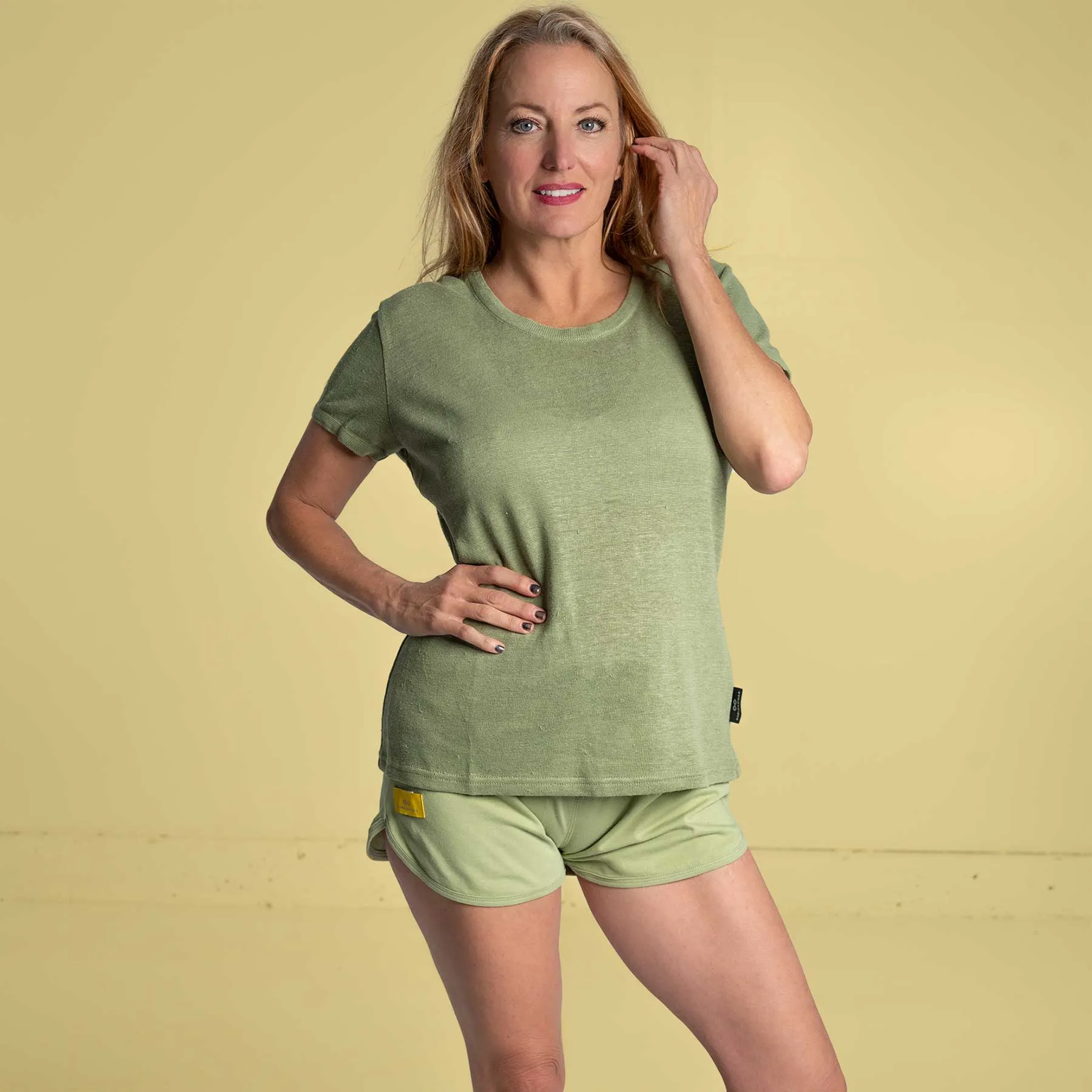 BROOKE 100% Hemp Knit Women's Tee