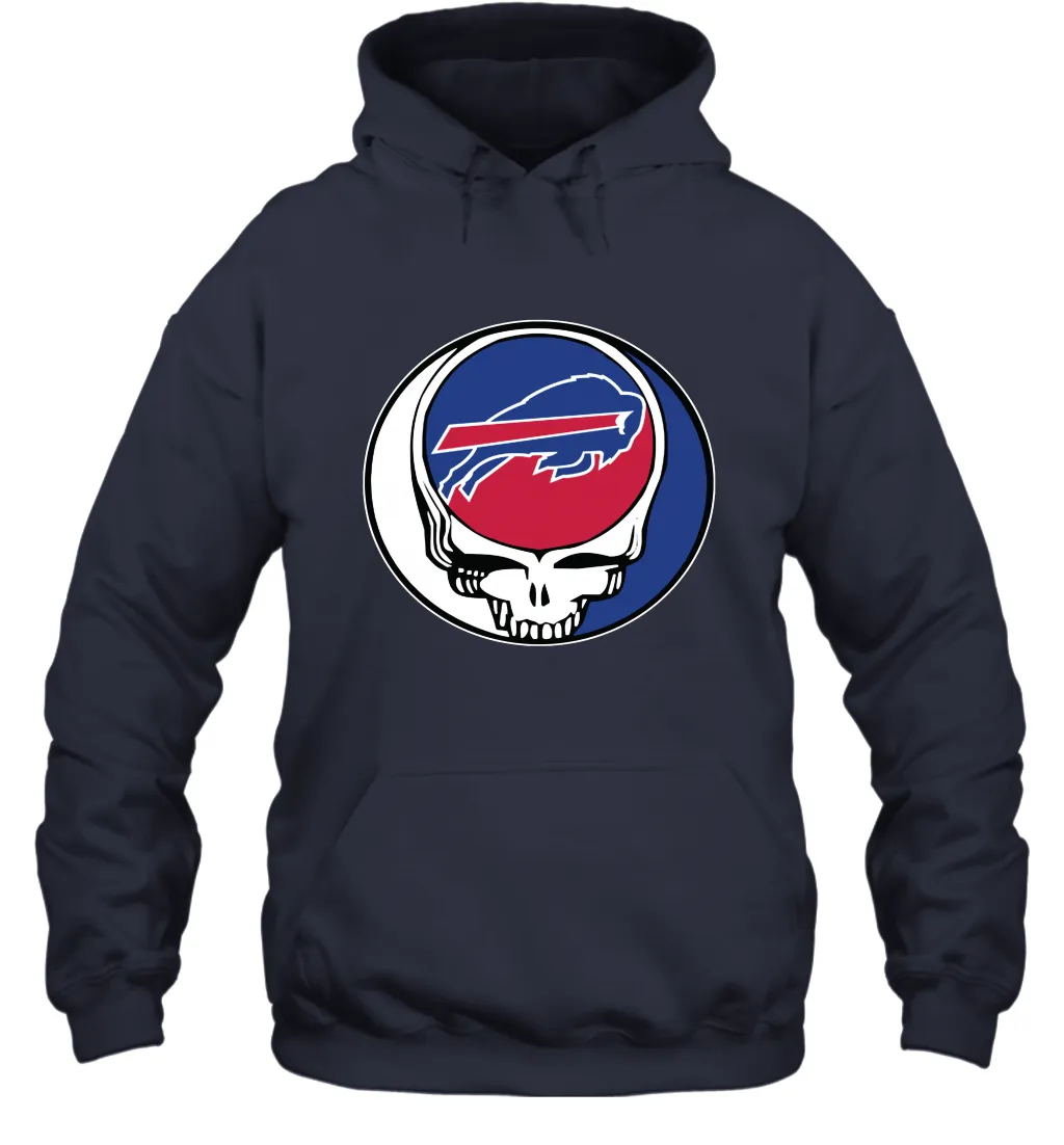 Buffalo Bills Grateful Dead Steal Your Face NFL Football Adult Hoodie Sweatshirt