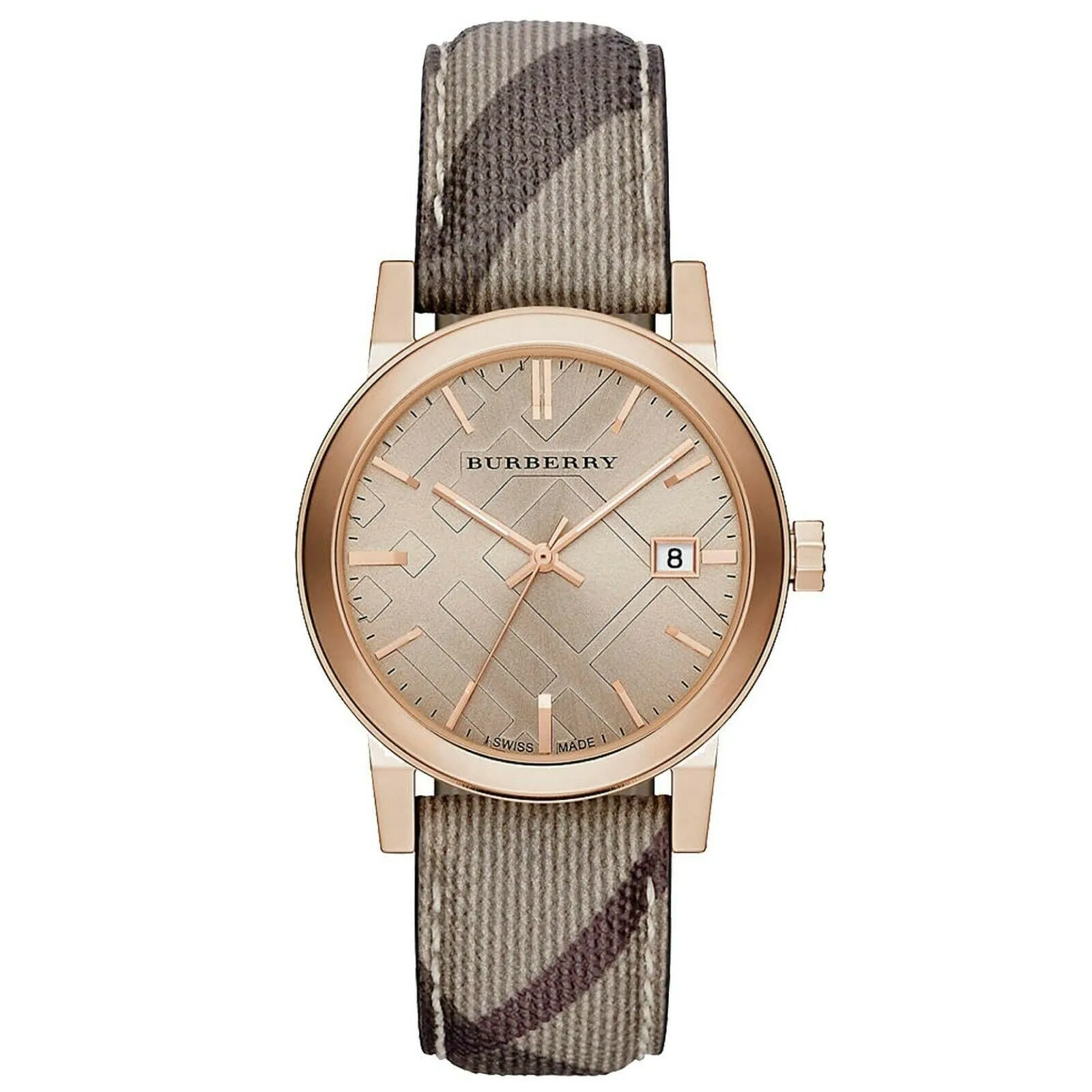 Burberry BU9040 The City Rose Gold Tone Women's Watch