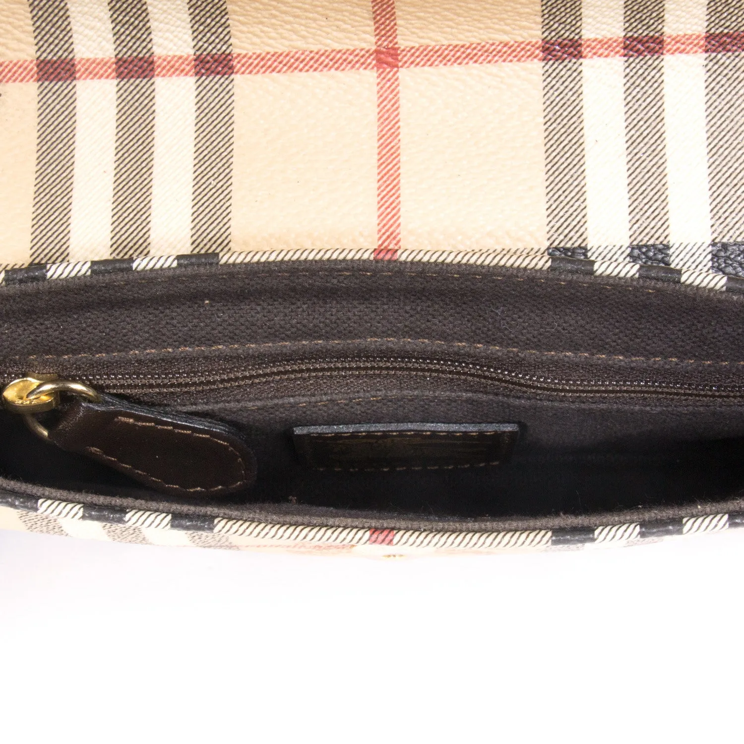 Burberry Haymarket Clutch