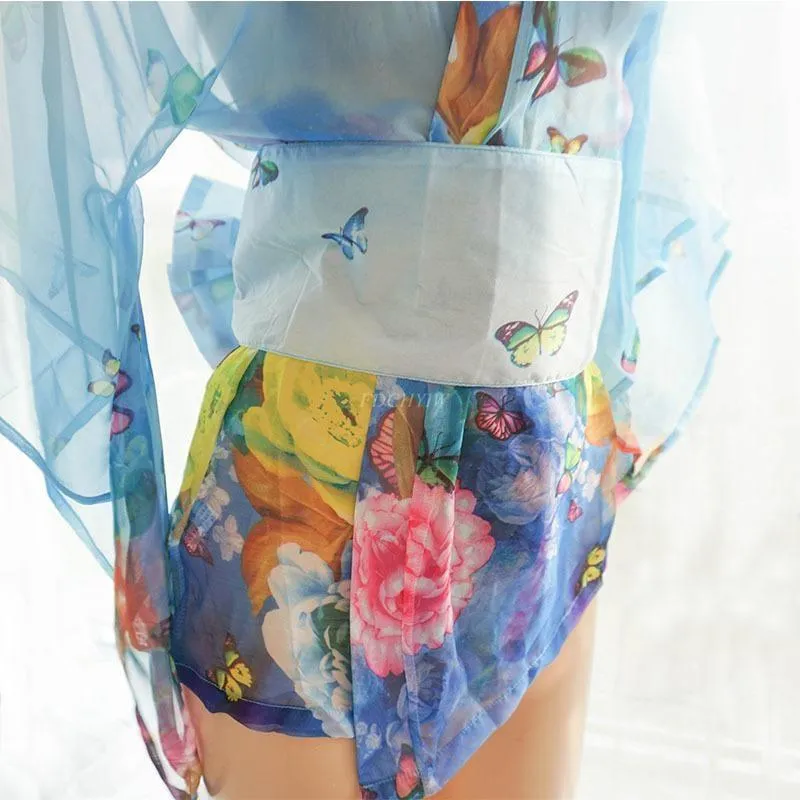 Butterfly Kimono Lingerie