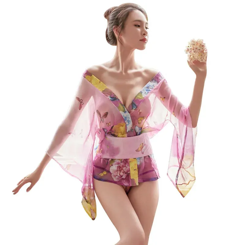 Butterfly Kimono Lingerie