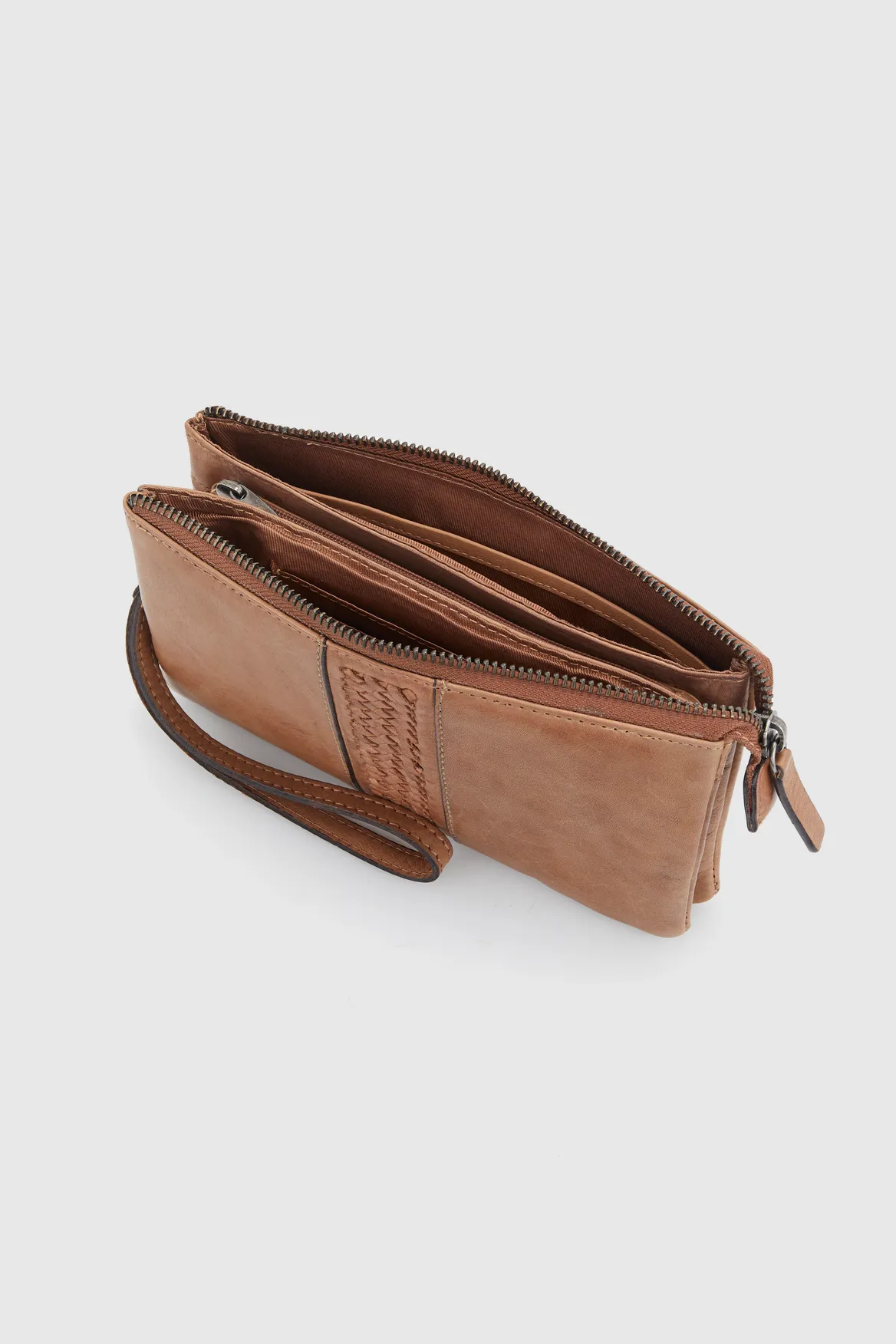 Cara Leather Wristlet