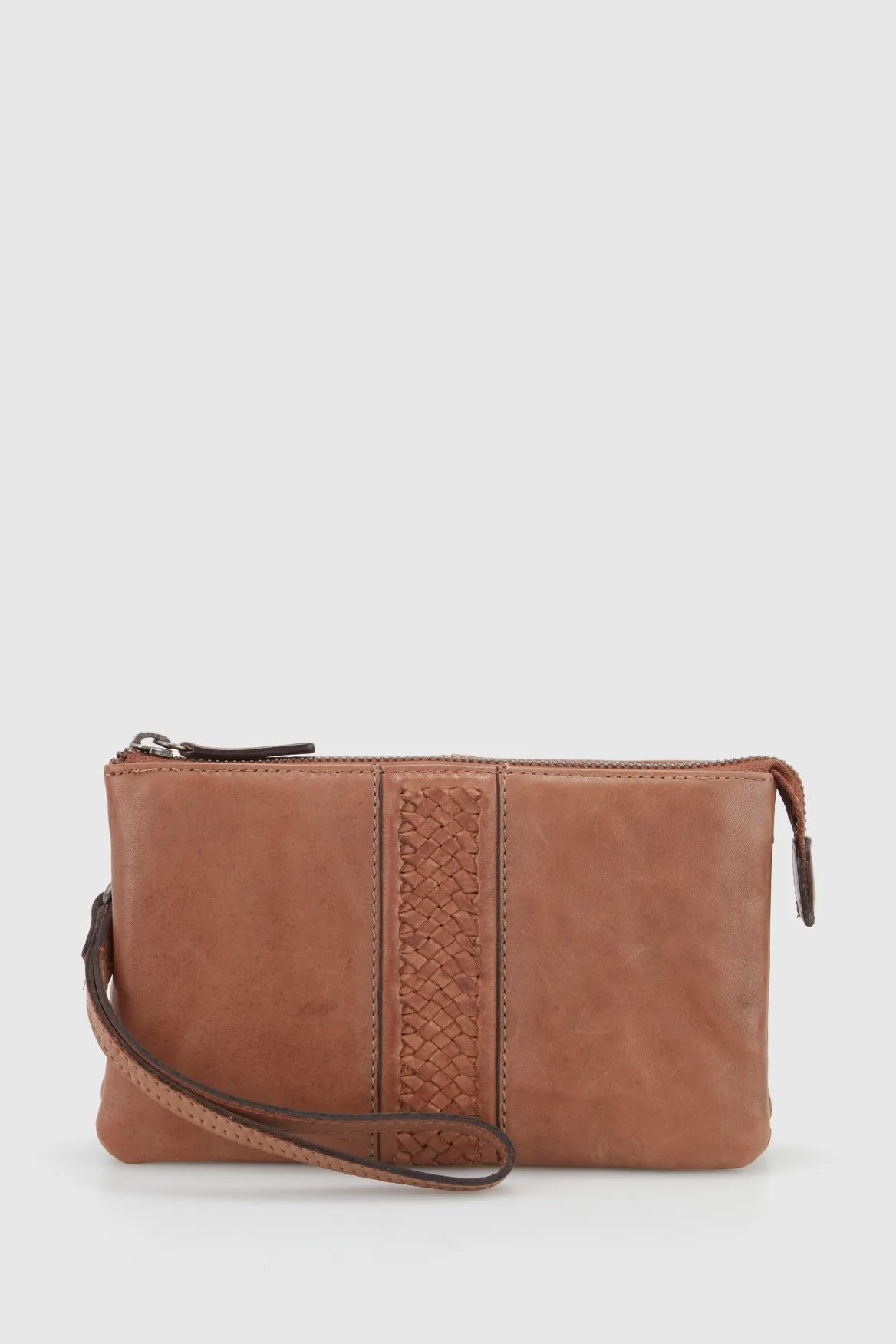 Cara Leather Wristlet