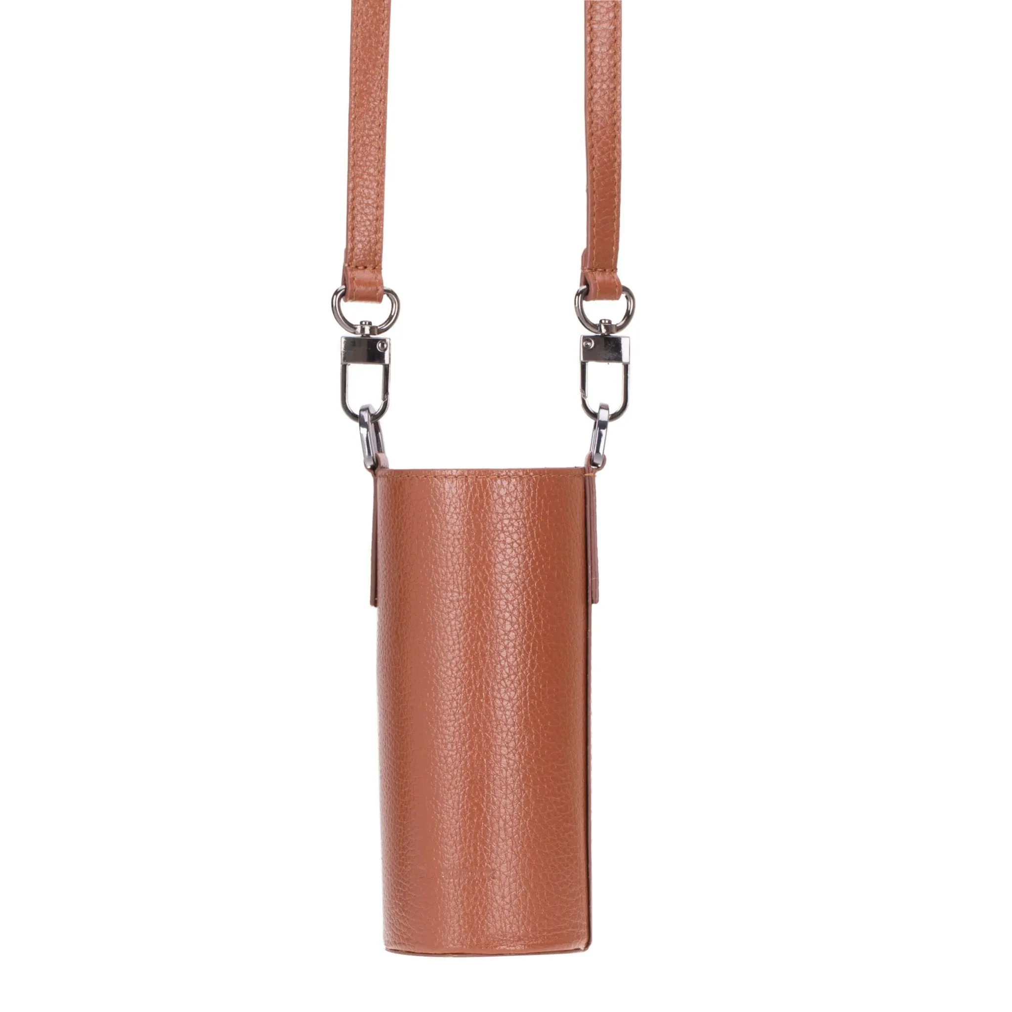 Castaway Crossbody Water Bottle Holder, Brown