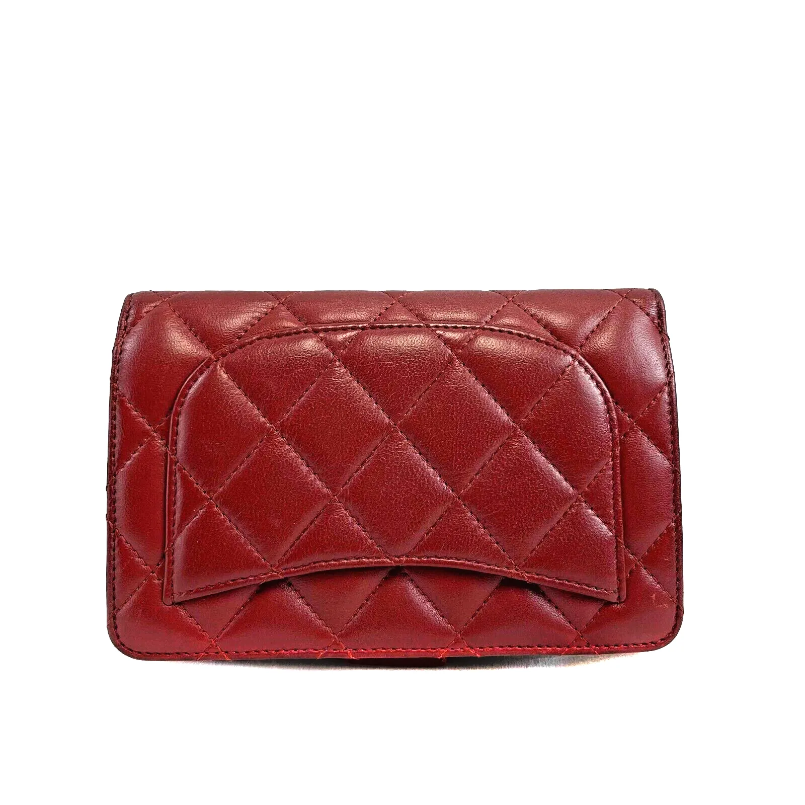 CHANEL French Style Wallet Quilted Leather