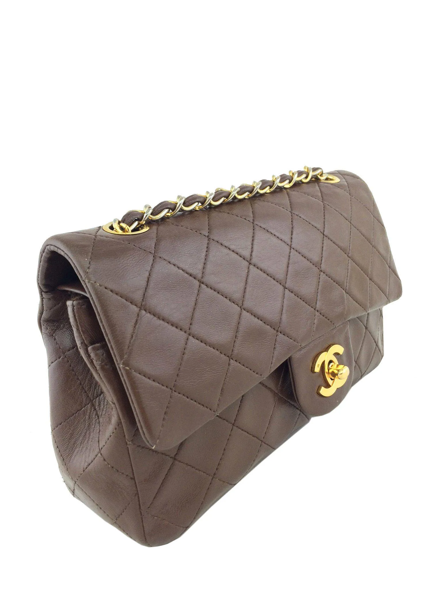 Chanel Quilted Lambskin Small Classic Double Flap Bag