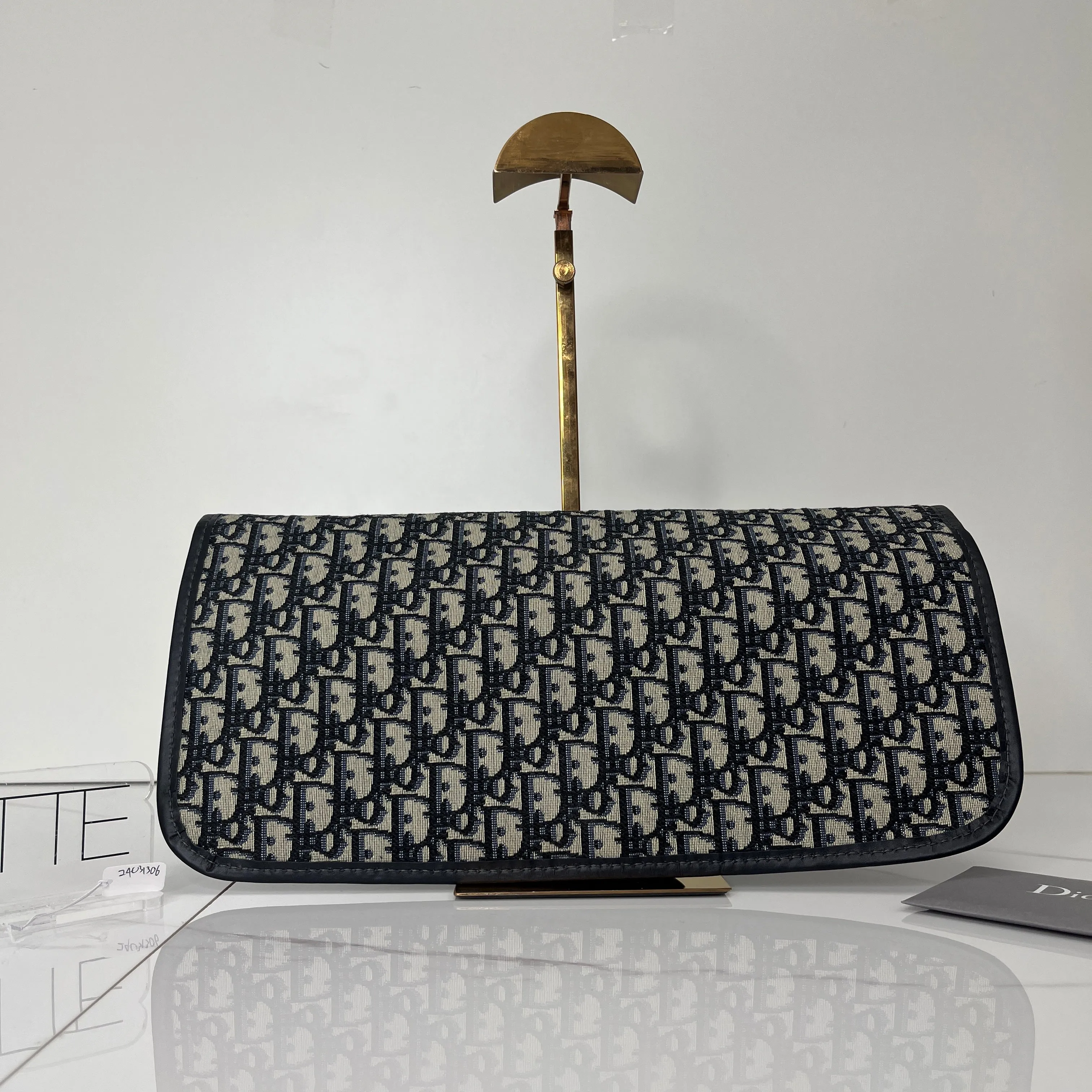 Christian Dior Fold Over Clutch Bag