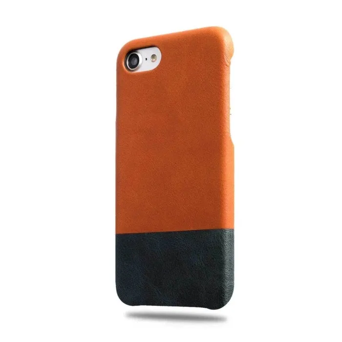 Cider Orange & Peacock Blue iPhone SE 2/ iPhone 8 / iPhone 7 Leather Case (Discontinued)