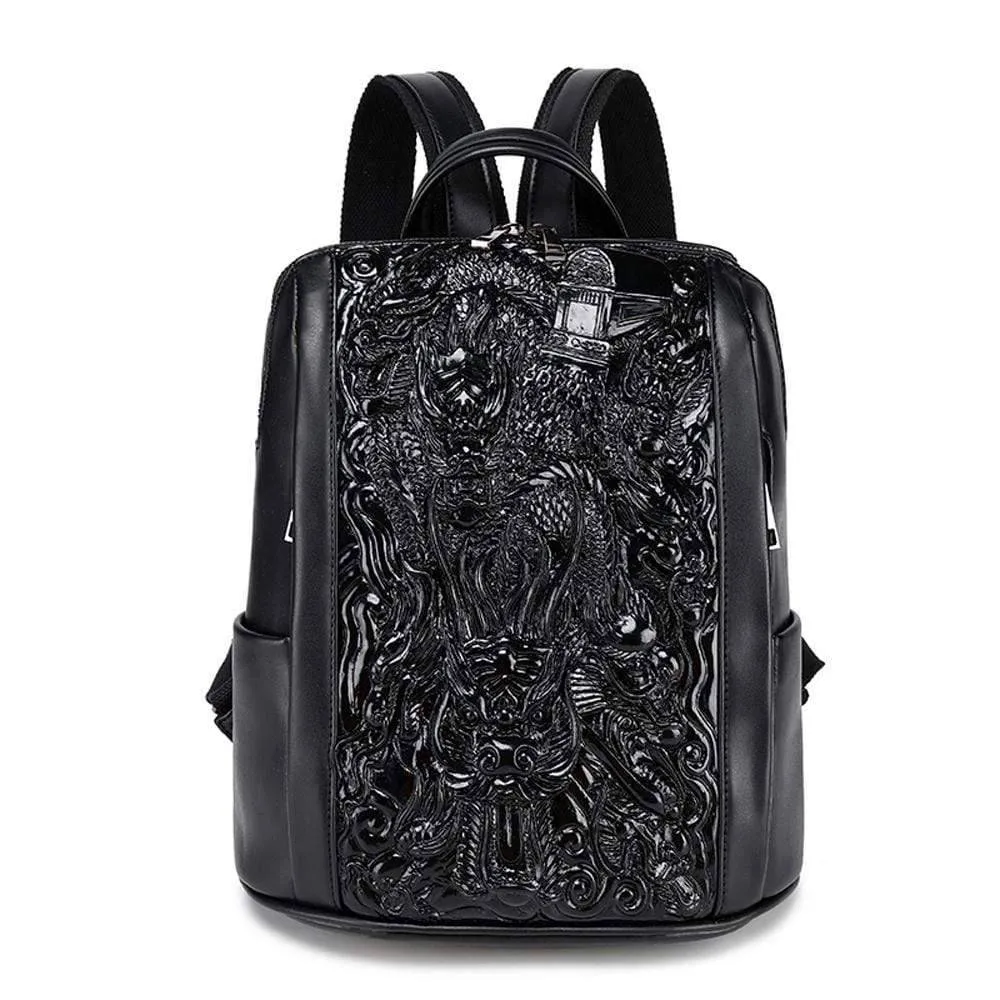 Cool Backpack 3D Backpack 3D Flying Dragon Waterproof Backpack