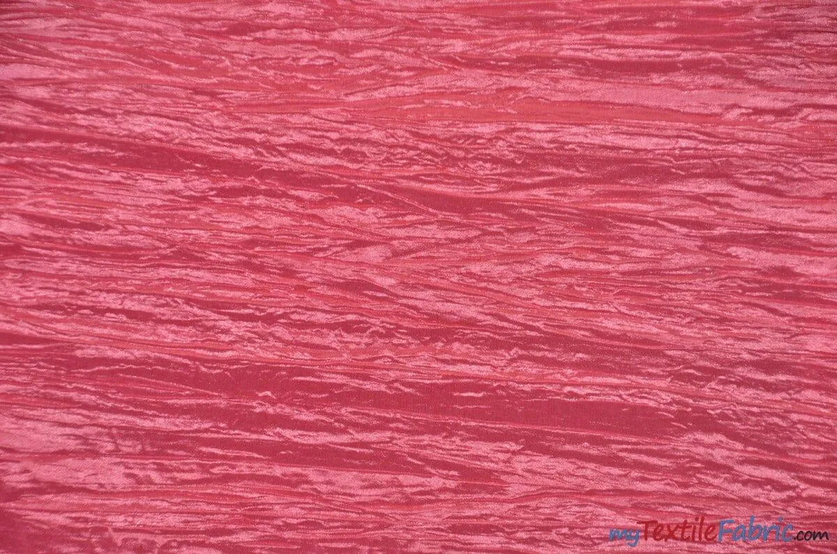 Crease Taffeta Fabric | Crush Taffeta | 52" Wide | Wholesale Bolt | Multiple Colors |