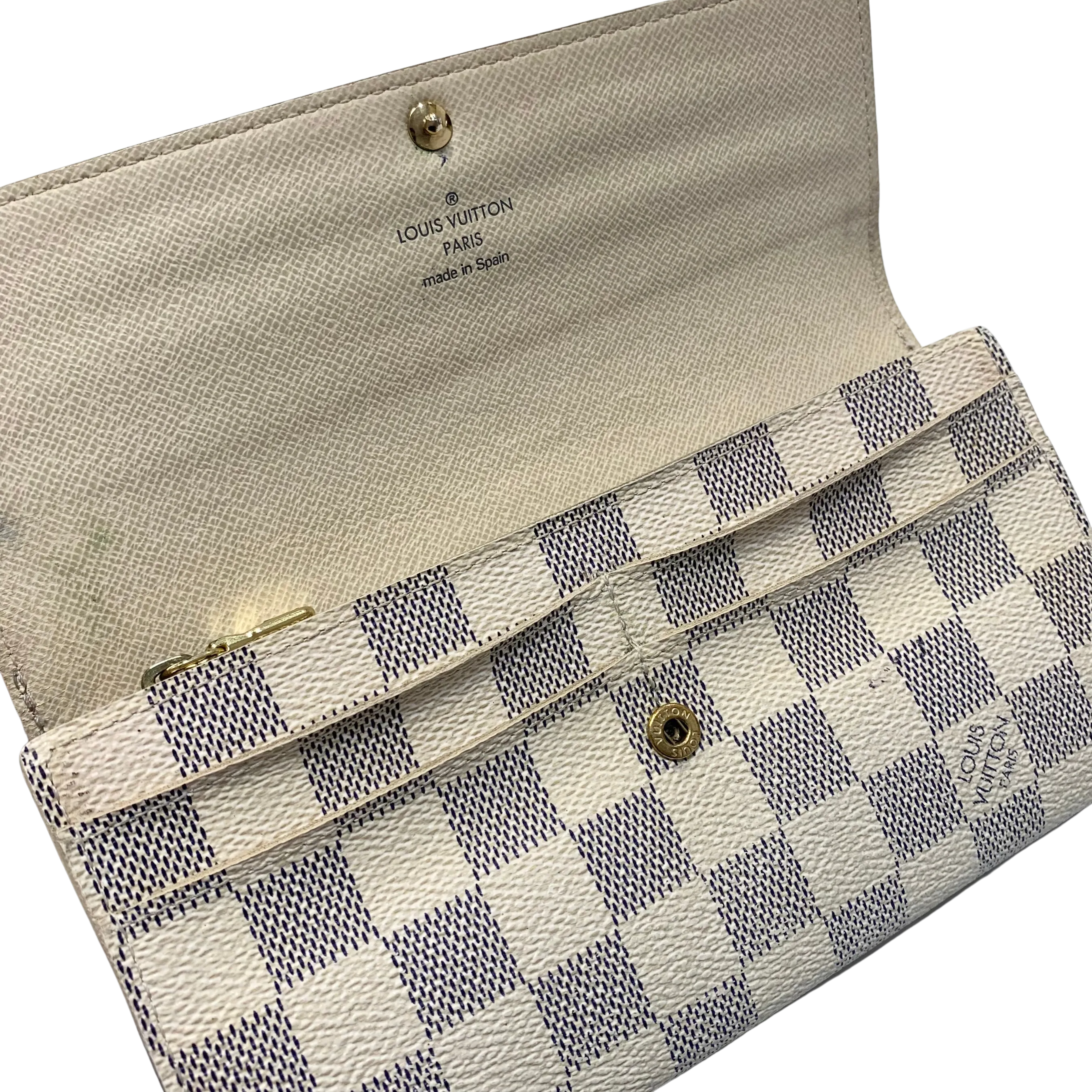 Damier Azur Sarah Wallet