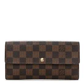 Damier Ebene Sarah Wallet