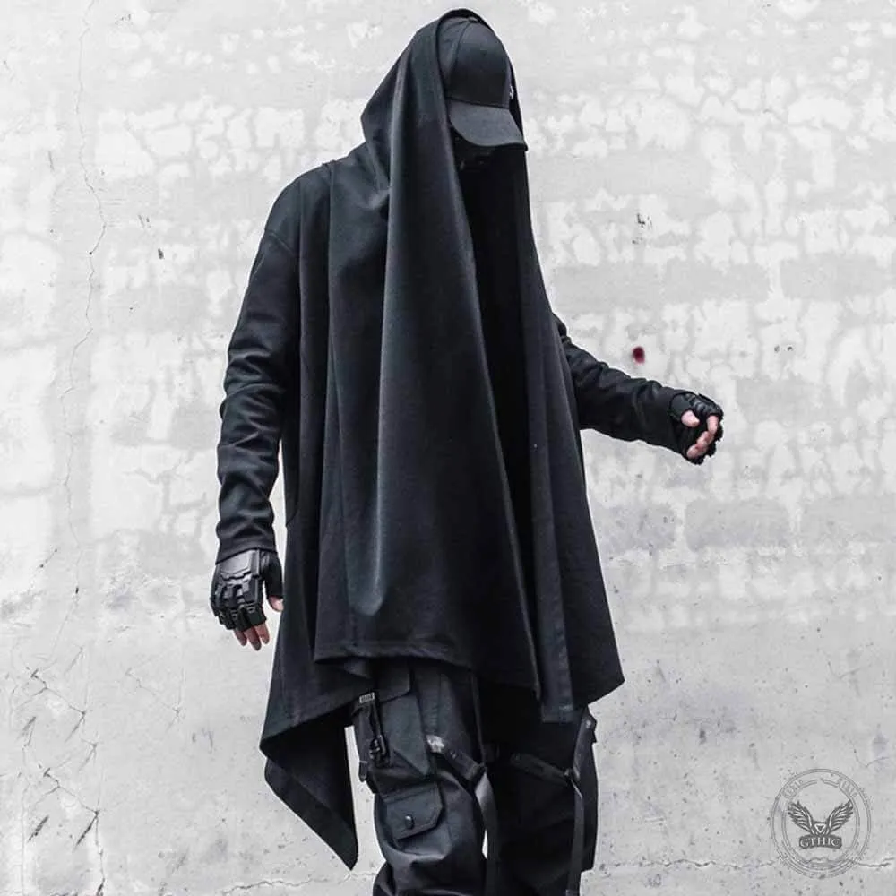 Dark Wizard Gothic Long Hooded Cloak