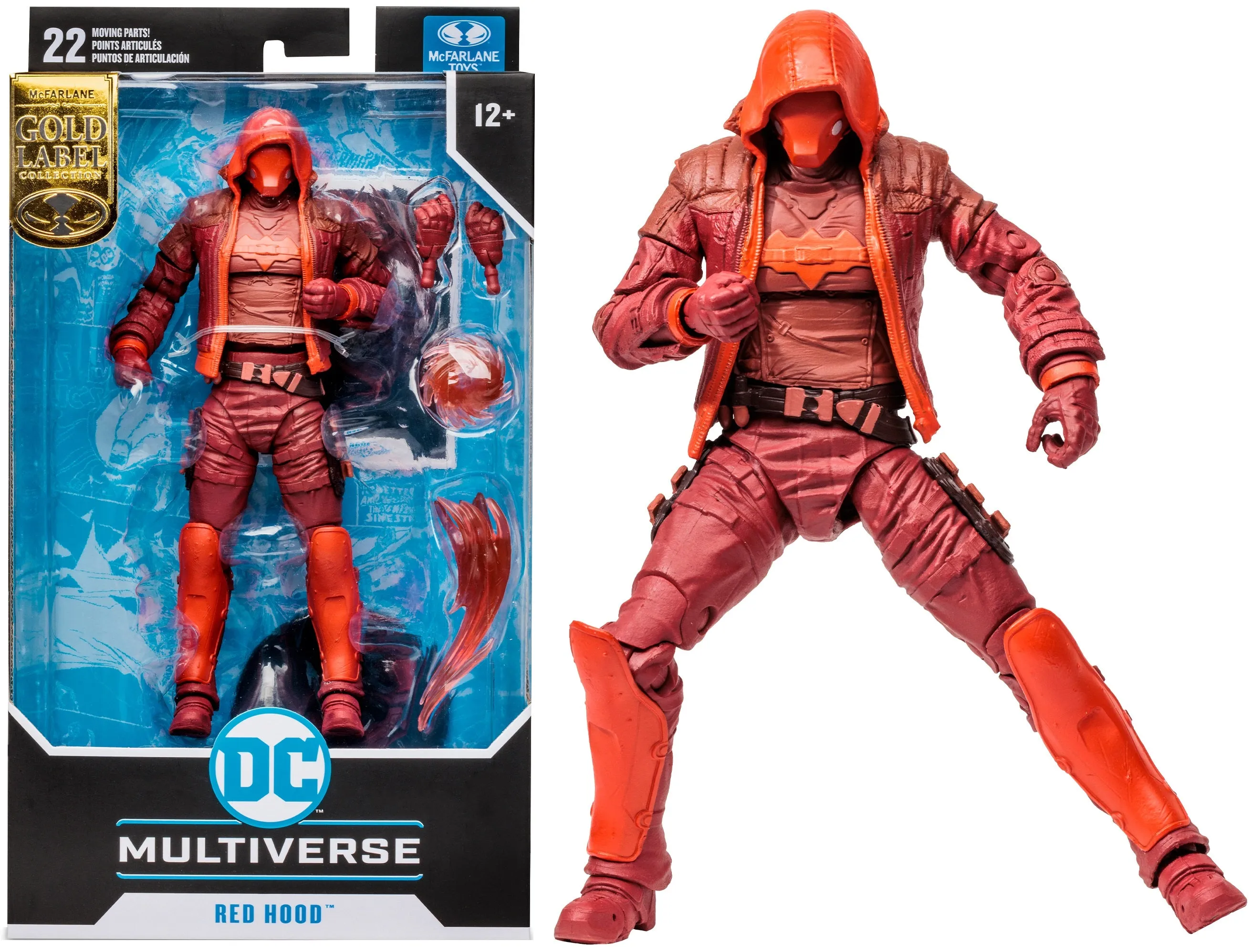 DC Multiverse Red Hood Monochromatic Batman: Arkham Knight (Gold Label) 7" Inch Scale Action Figure (McFarlane Toy Store Exclusive) - McFarlane Toys *SALE!*