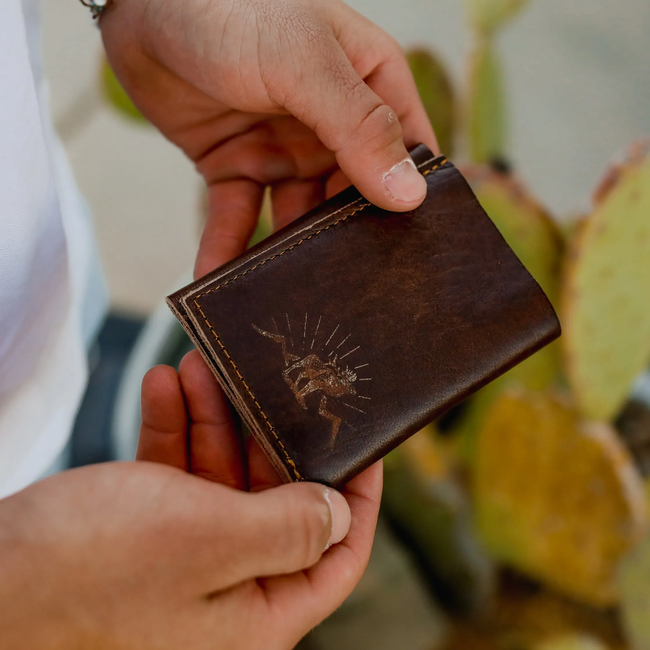 Deer Leather Wallet