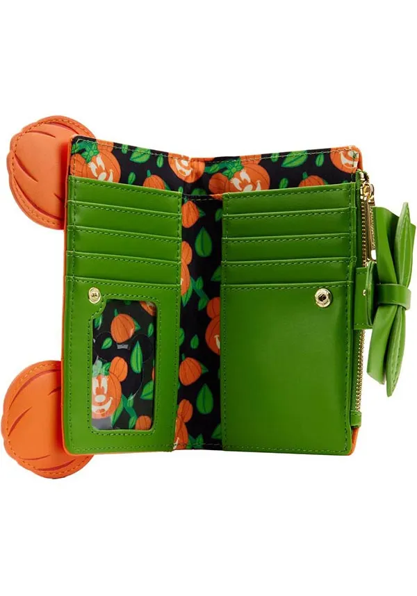 Disney: Minnie Pumpkin Glow Face | FLAP PURSE*