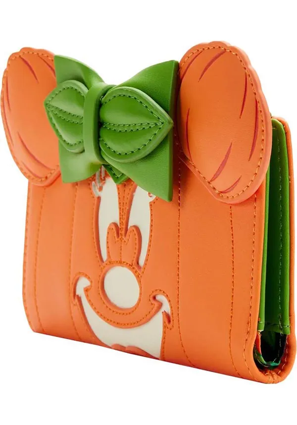 Disney: Minnie Pumpkin Glow Face | FLAP PURSE*