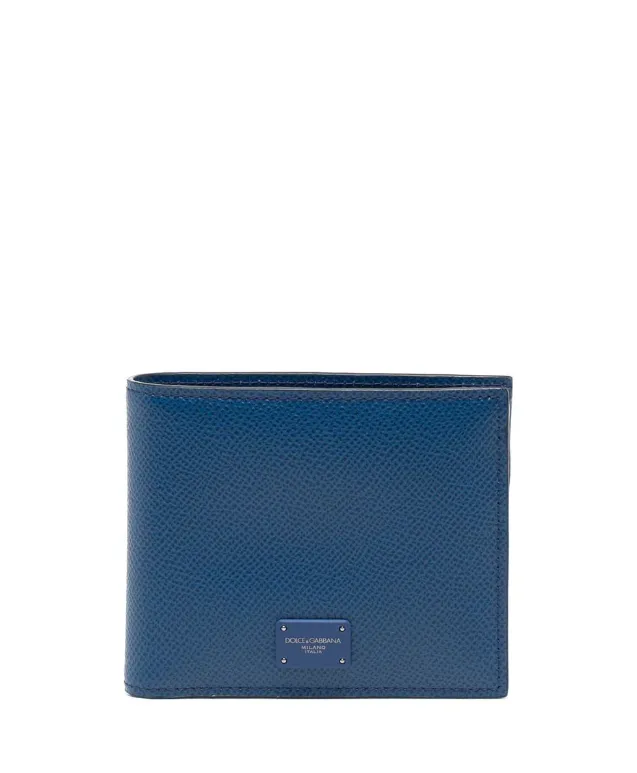 Dolce & Gabbana logo plaque billfold wallet