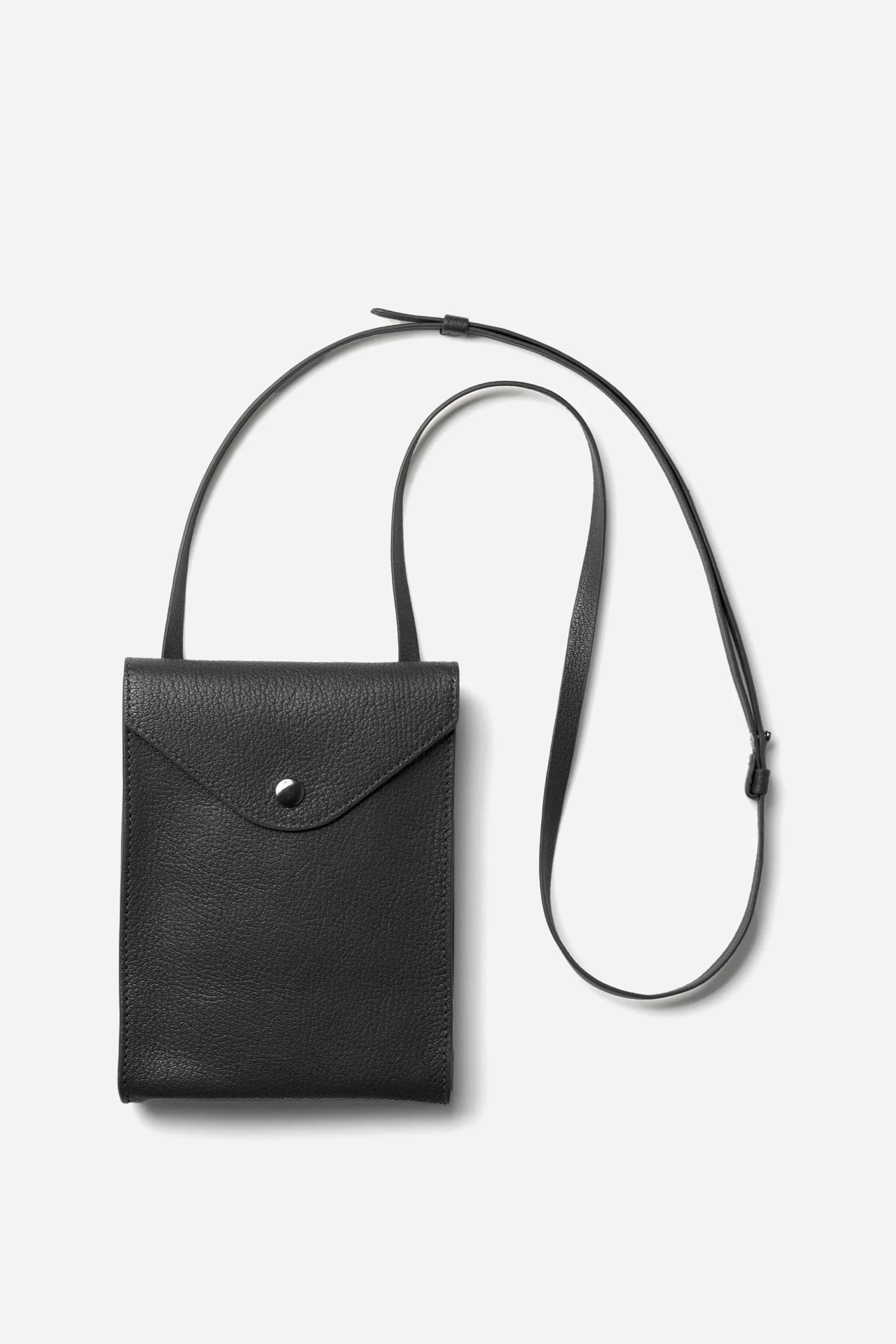 Enveloppe With Strap Black