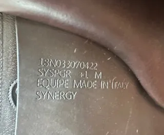 Equipe Synergy Consignment Saddle - Size 18