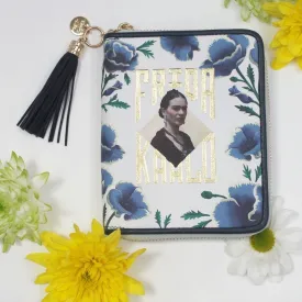 Frida Kahlo Wallet Blue