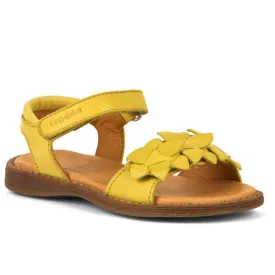 Froddo Girls Yellow Leather Sandals (Little Kids/Big Kids)