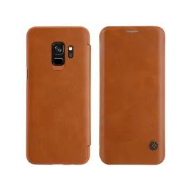 Genuine QIN Leather Flip Case